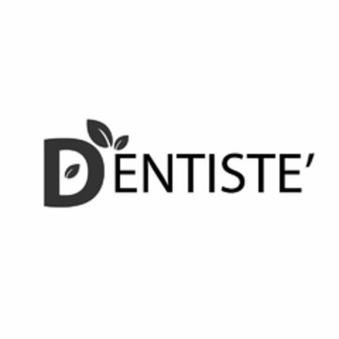 DENTISTE' Logo (USPTO, 30.05.2019)