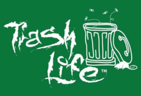 TRASH LIFE Logo (USPTO, 13.06.2019)