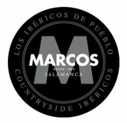 LOS IBERICOS DE PUEBLO COUNTRYSIDE IBERICOS M MARCOS SALAMANCA DESDE 1965 Logo (USPTO, 23.10.2019)