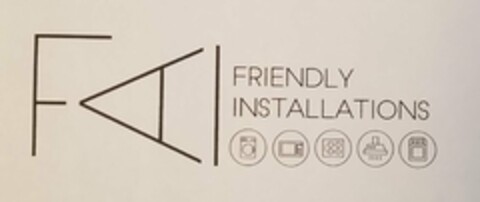 FAI FRIENDLY INSTALLATIONS Logo (USPTO, 24.10.2019)