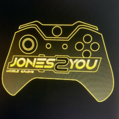 JONES 2 YOU MOBILE GAMING Logo (USPTO, 12/19/2019)