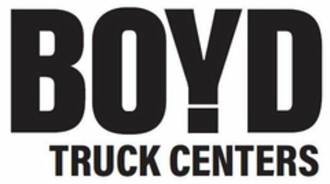 BOYD TRUCK CENTERS Logo (USPTO, 06.02.2020)