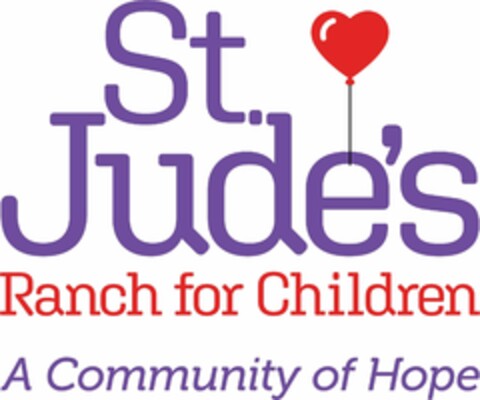 ST. JUDE'S RANCH FOR CHILDREN A COMMUNITY OF HOPE Logo (USPTO, 03/13/2020)