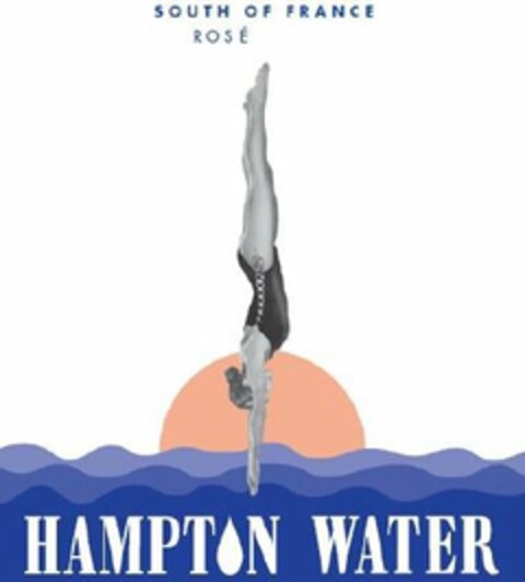 SOUTH OF FRANCE ROSÉ HAMPTON WATER Logo (USPTO, 21.04.2020)