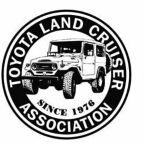 TOYOTA LAND CRUISER ASSOCIATION SINCE 1976 Logo (USPTO, 06/03/2020)