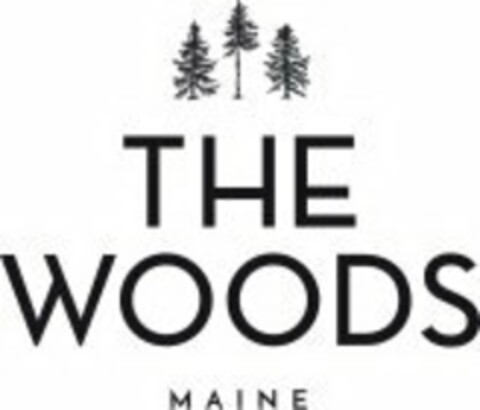 THE WOODS MAINE Logo (USPTO, 07/01/2020)