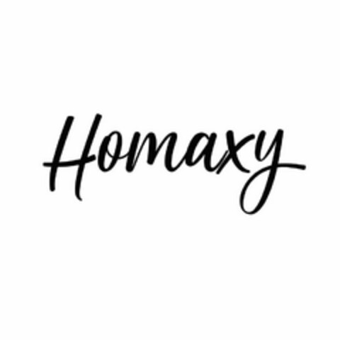 HOMAXY Logo (USPTO, 07/10/2020)