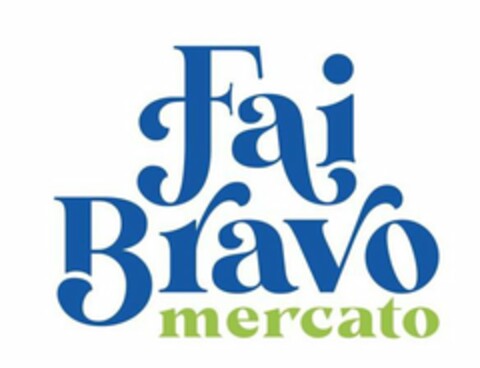 FAI BRAVO MERCATO Logo (USPTO, 18.08.2020)