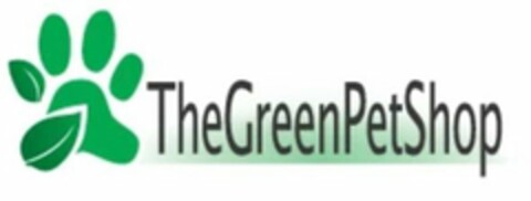 THE GREEN PET SHOP Logo (USPTO, 27.08.2020)