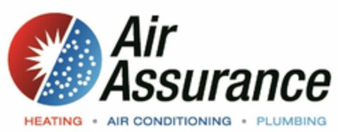 AIR ASSURANCE HEATING · AIR CONDITIONING · PLUMBING Logo (USPTO, 09/01/2020)