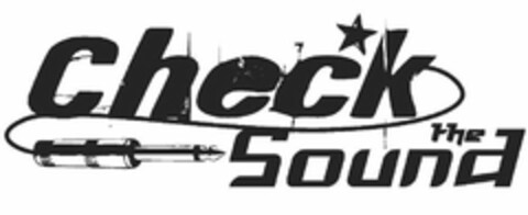 CHECK THE SOUND Logo (USPTO, 01/20/2009)