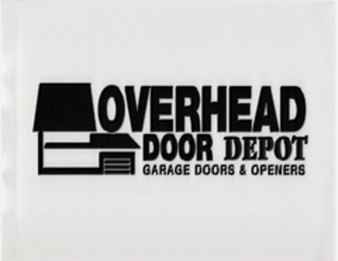 OVERHEAD DOOR DEPOT GARAGE DOORS & OPENERS Logo (USPTO, 02.06.2009)