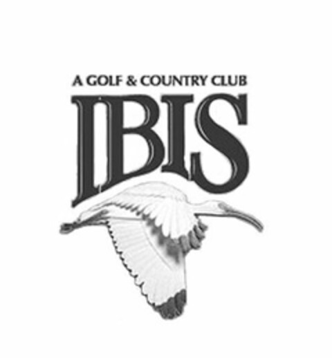 A GOLF & COUNTRY CLUB IBIS Logo (USPTO, 25.03.2010)