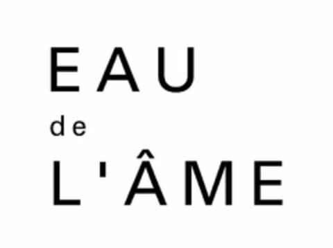 EAU DE L'AME Logo (USPTO, 13.07.2010)