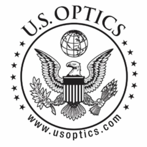 U.S. OPTICS WWW.USOPTICS.COM Logo (USPTO, 10.08.2010)