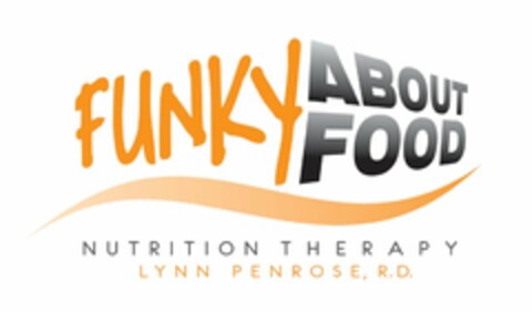 FUNKY ABOUT FOOD NUTRITION THERAPY LYNN PENROSE, R.D. Logo (USPTO, 03/07/2011)