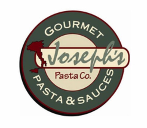 JOSEPH'S PASTA CO. GOURMET PASTA & SAUCES Logo (USPTO, 04/12/2011)