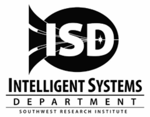 ISD INTELLIGENT SYSTEMS DEPARTMENT SOUTHWEST RESEARCH INSTITUTE Logo (USPTO, 19.07.2011)