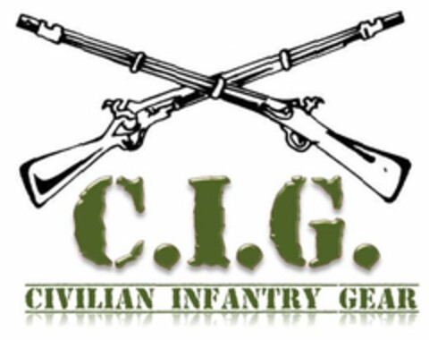 CIVILIAN INFANTRY GEAR C.I.G. Logo (USPTO, 23.07.2011)