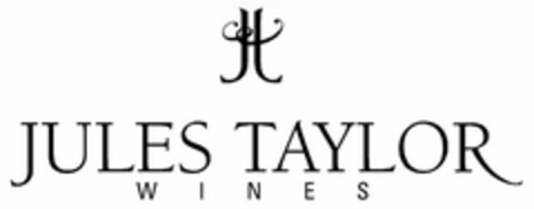 JT JULES TAYLOR WINES Logo (USPTO, 10.02.2012)