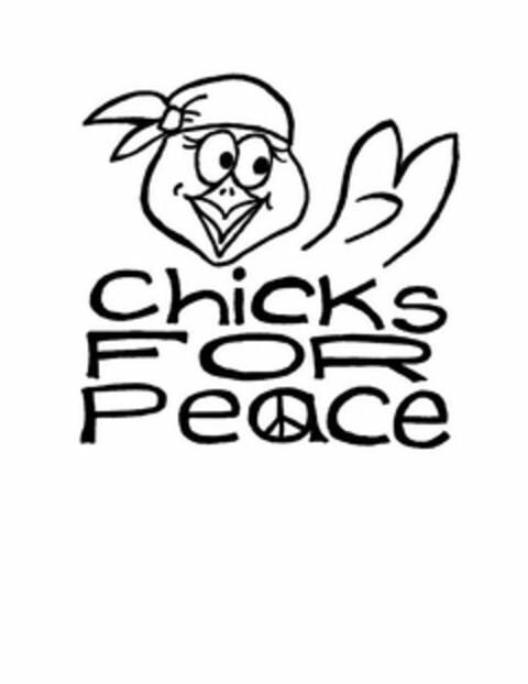 CHICKS FOR PEACE Logo (USPTO, 03.05.2012)