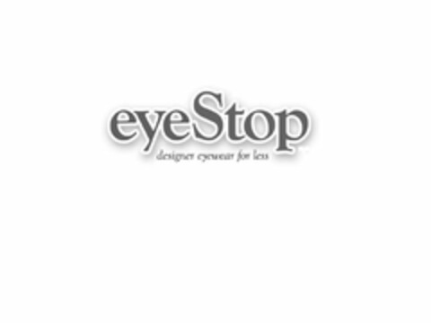 EYESTOP DESIGNER EYEWEAR FOR LESS Logo (USPTO, 18.06.2012)