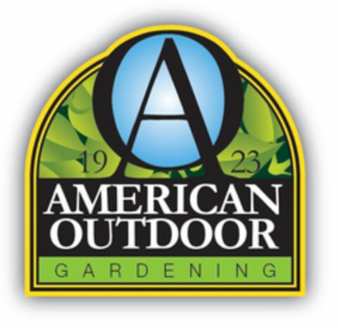 AO 1923 AMERICAN OUTDOOR GARDENING Logo (USPTO, 06/19/2012)