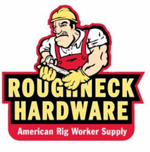 ROUGHNECK HARDWARE AMERICAN RIG WORKER SUPPLY Logo (USPTO, 11/09/2012)