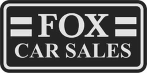 FOX CAR SALES Logo (USPTO, 21.11.2012)