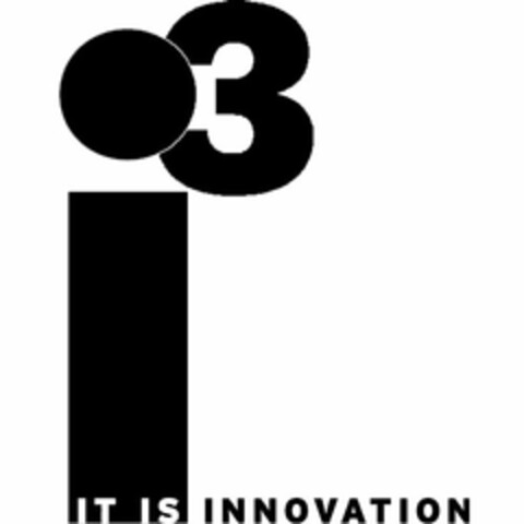 I3 IT IS INNOVATION Logo (USPTO, 01.02.2013)