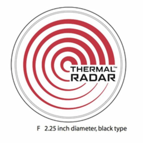 THERMAL RADAR Logo (USPTO, 09.03.2013)