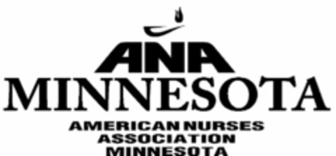 ANA MINNESOTA AMERICAN NURSES ASSOCIATION MINNESOTA Logo (USPTO, 04.04.2013)