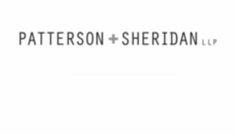 PATTERSON + SHERIDAN LLP Logo (USPTO, 07/31/2013)