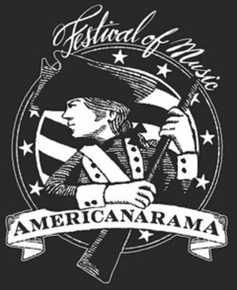 AMERICANARAMA FESTIVAL OF MUSIC Logo (USPTO, 13.08.2013)