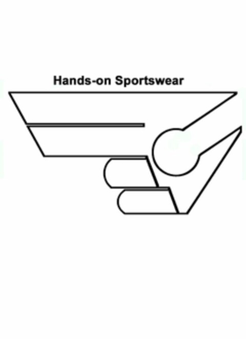 HANDS-ON SPORTSWEAR Logo (USPTO, 13.10.2014)