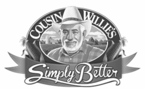 COUSIN WILLIE'S SIMPLY BETTER Logo (USPTO, 10/20/2014)