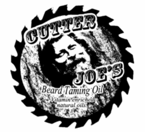 CUTTER JOE'S BEARD TAMING OIL VITAMIN ENRICHED NATURAL OILS Logo (USPTO, 23.02.2015)