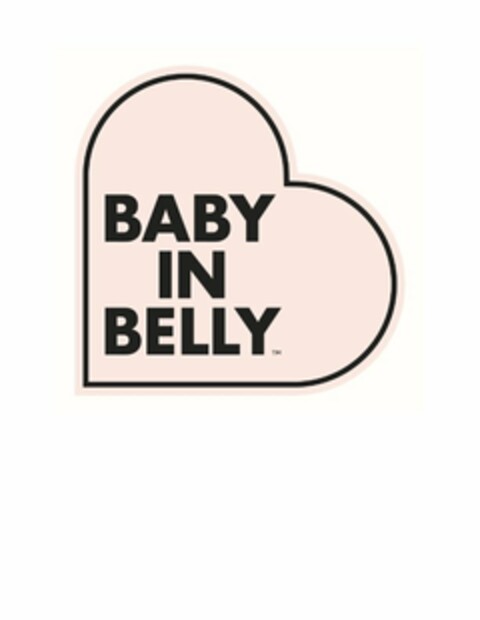 BABY IN BELLY Logo (USPTO, 16.07.2015)