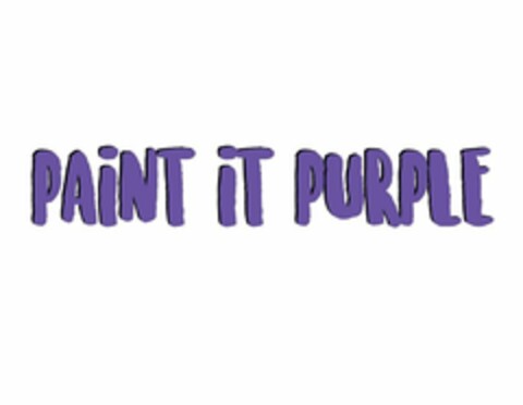 PAINT IT PURPLE Logo (USPTO, 08.11.2016)