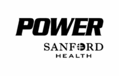 POWER SANFORD HEALTH Logo (USPTO, 01.06.2017)