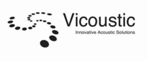 VICOUSTIC INNOVATIVE ACOUSTIC SOLUTIONS Logo (USPTO, 24.07.2017)