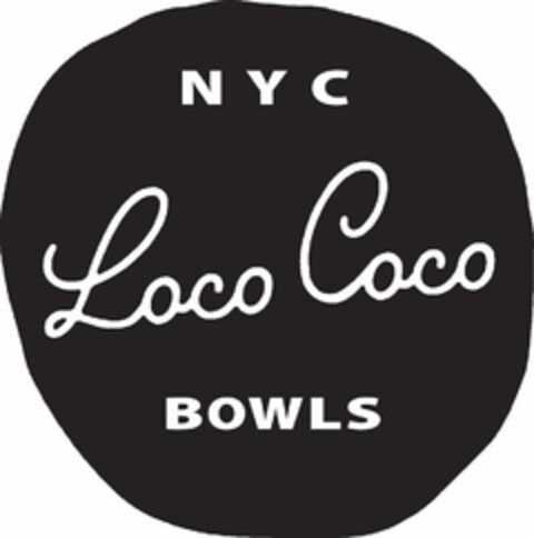 NYC LOCO COCO BOWLS Logo (USPTO, 27.07.2017)