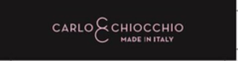 CARLO CC CHIOCCHIO MADE IN ITALY Logo (USPTO, 10/20/2017)