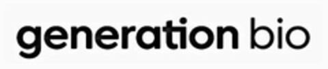 GENERATION BIO Logo (USPTO, 22.12.2017)