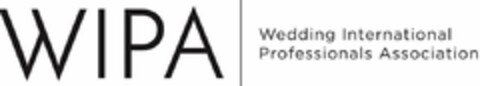 WIPA WEDDING INTERNATIONAL PROFESSIONALS ASSOCIATION Logo (USPTO, 03/03/2018)