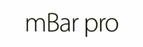 MBAR PRO Logo (USPTO, 14.03.2018)