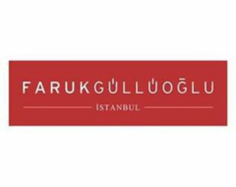 FARUK GULLUOGLU ISTANBUL Logo (USPTO, 27.12.2018)