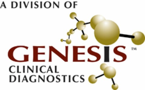 A DIVISION OF GENESIS CLINICAL DIAGNOSTICS Logo (USPTO, 02.01.2019)