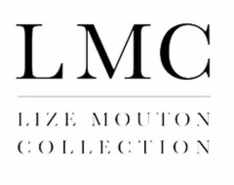 LMC LIZE MOUTON COLLECTION Logo (USPTO, 29.05.2019)