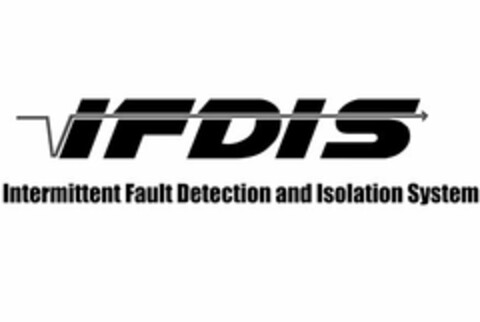 IFDIS INTERMITTENT FAULT DETECTION AND ISOLATION SYSTEM Logo (USPTO, 14.06.2019)